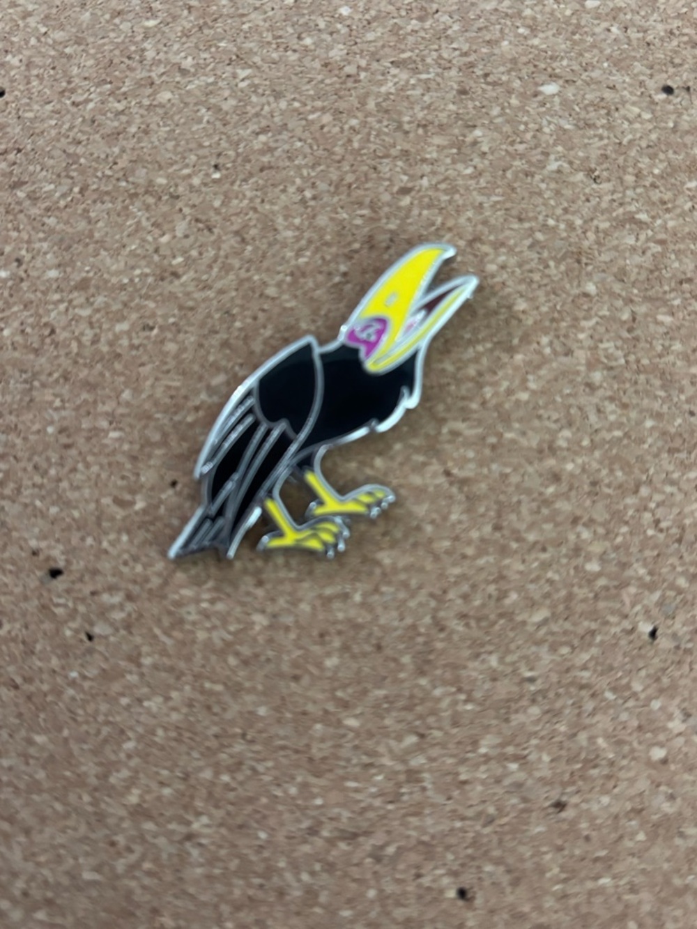 Disney Sleeping Beauty Maleficent Crow Trading Pin
